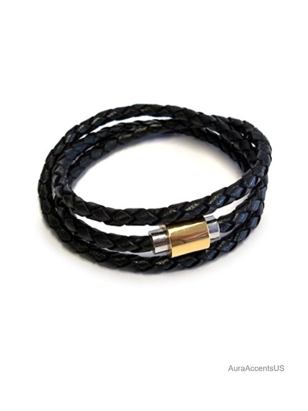 Leather Wrap Bracelet for Women - Magnetic Clasp - Boho Style